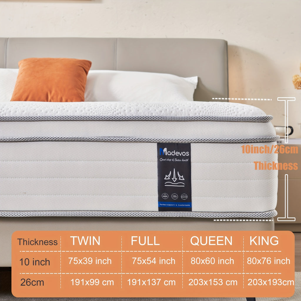 10 12 inch multilayer   twin full queen king size