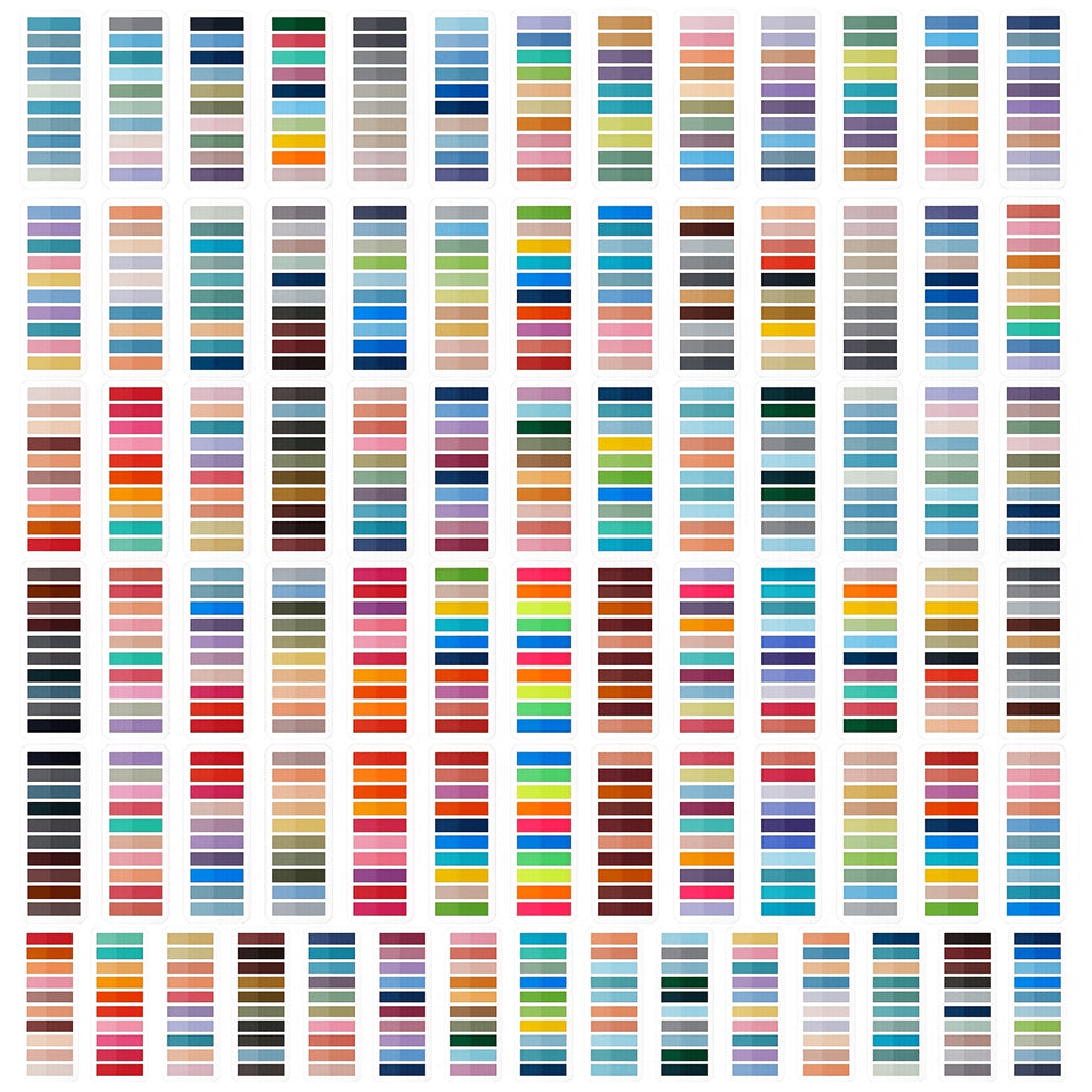 16000pcs 80 colors transparent   annotation tabs