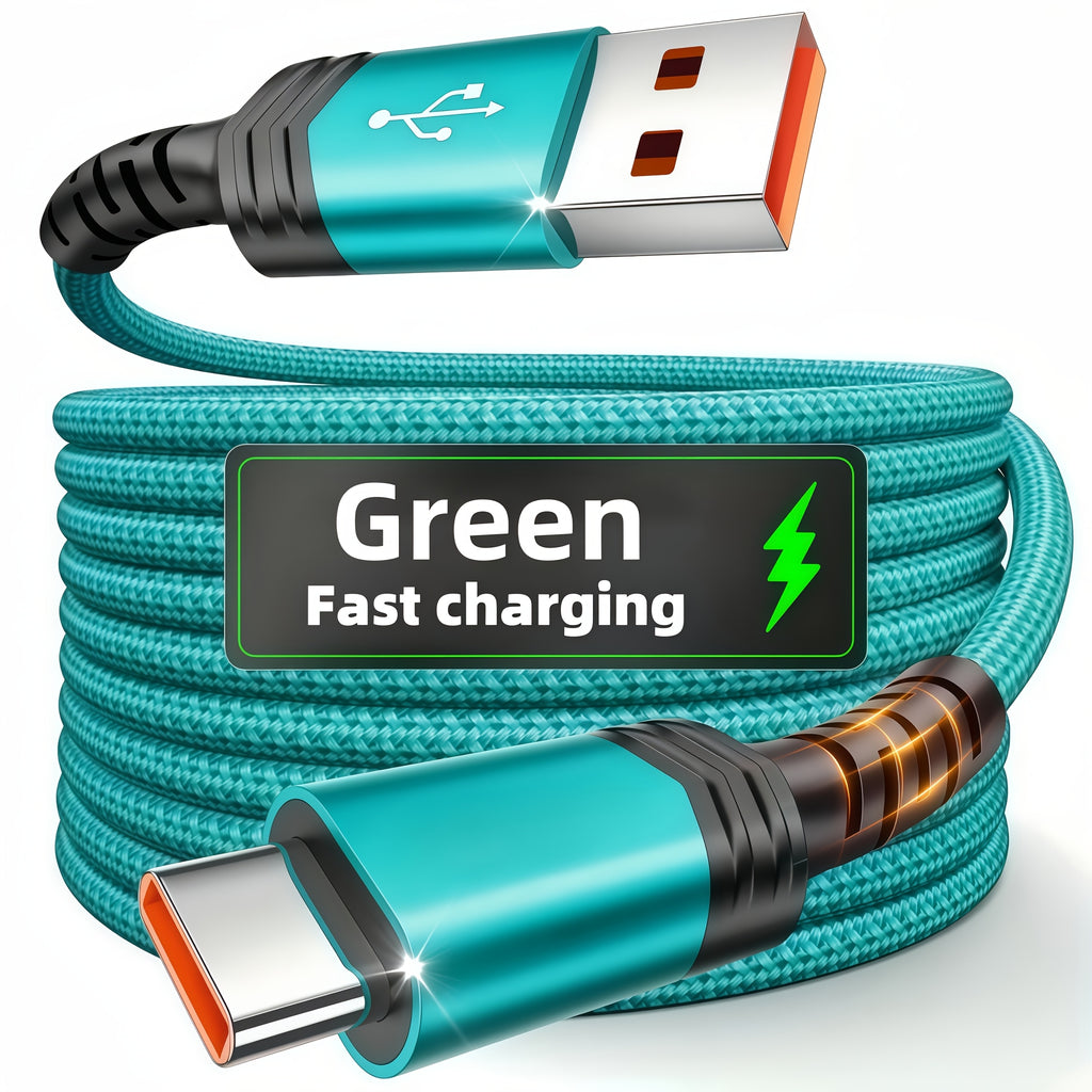 hot new product usb c nylon braid fast charging cable