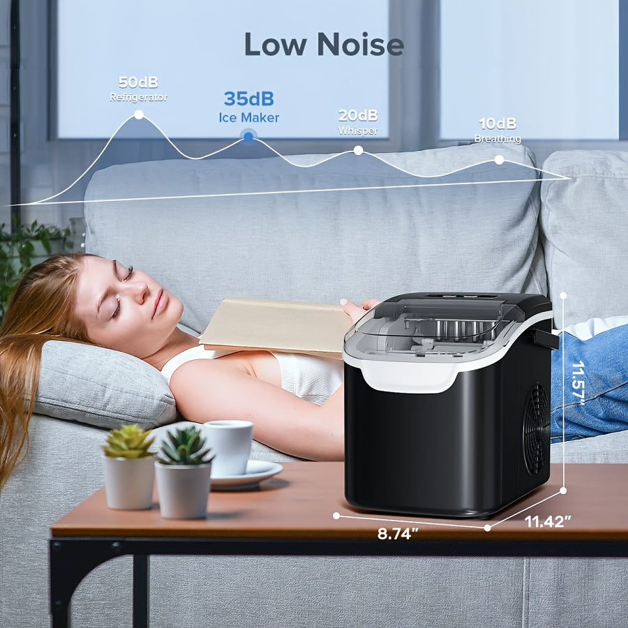 countertop ice maker 9   ice cubes in 6   26 5lbs