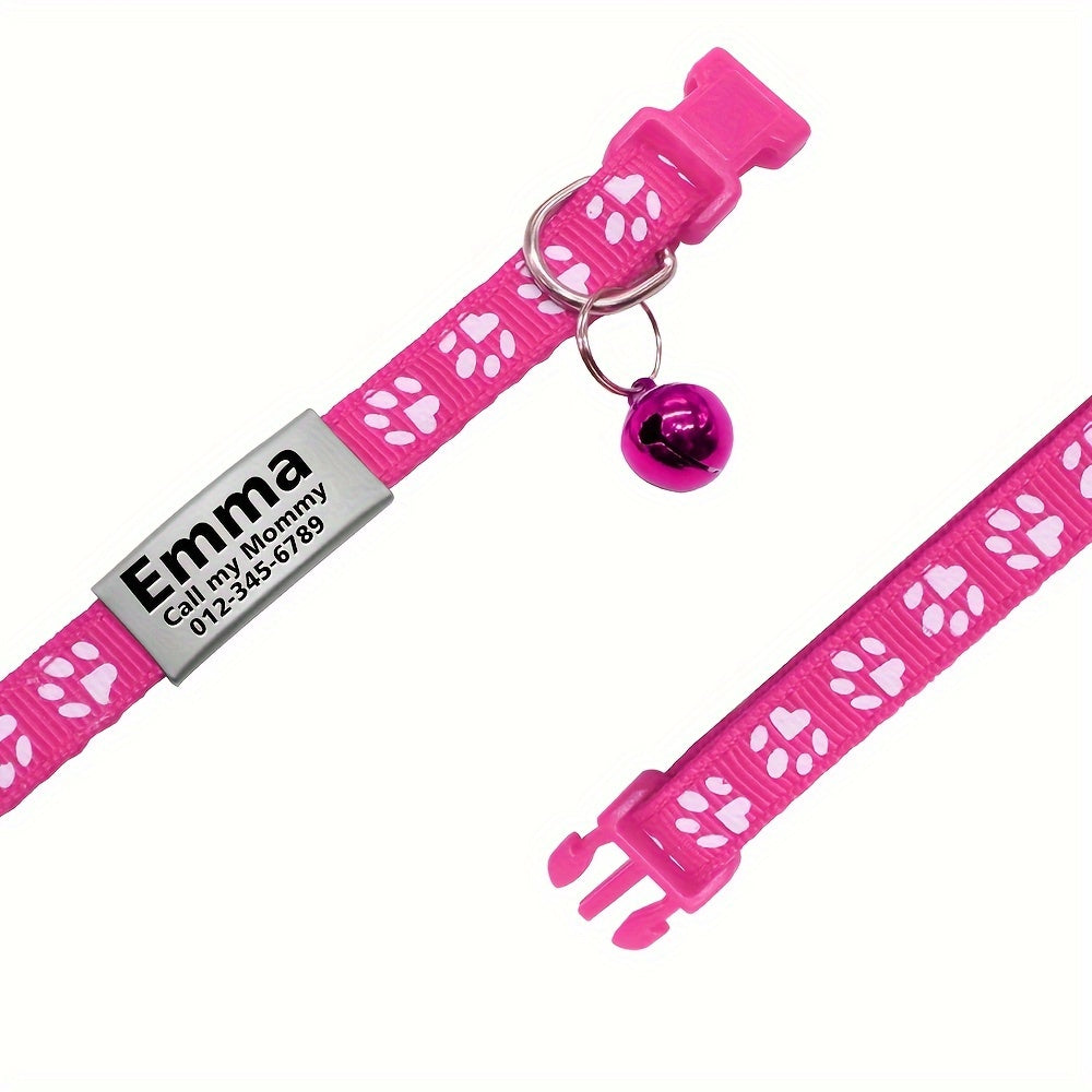 custom product adjustable personalized colorful collar dogs