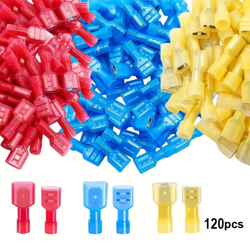 40 120pcs nylon fully insulated electrical terminal