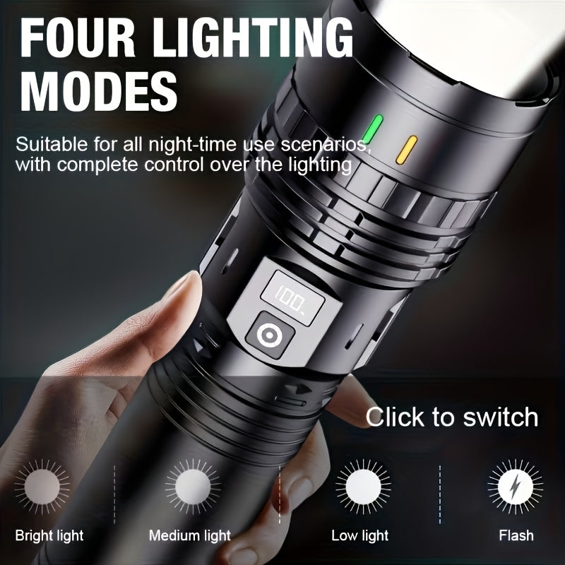 flashlight  s  b charging features a