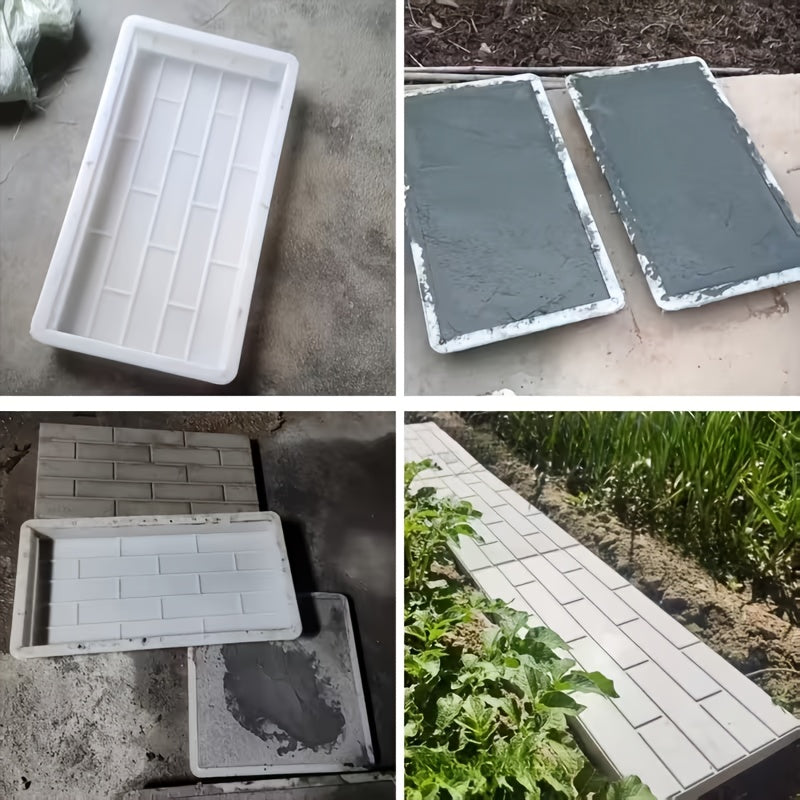 reusable heavy duty plastic concrete paving mold suitable