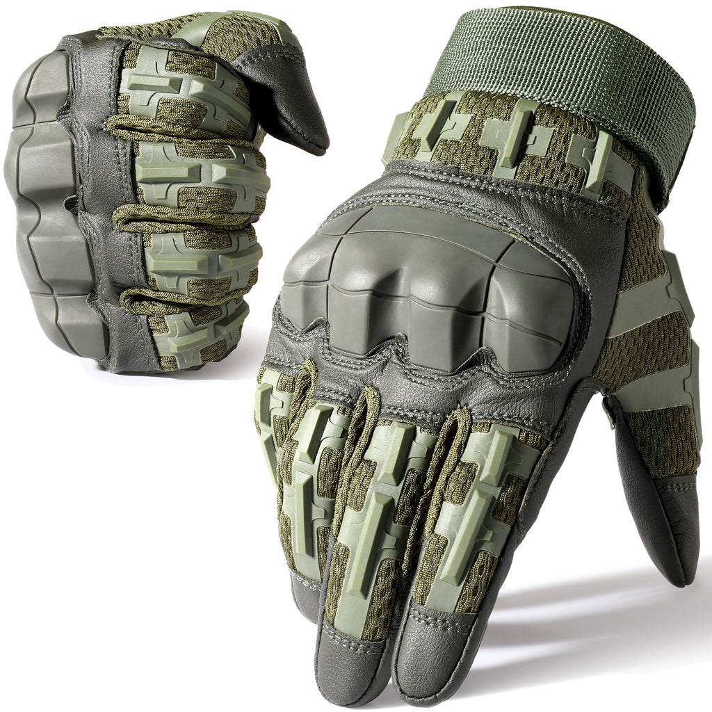 mens hard shell protective gloves