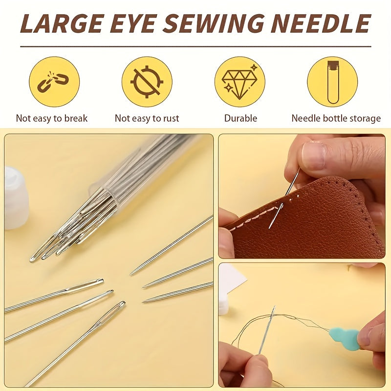 40pcs stainless steel   sewing needles hand stitching