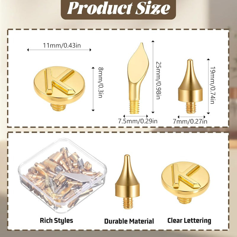 99pcs wood burning tips kit pyrography wood burning tip set