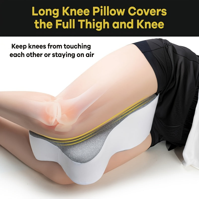 memory foam knee pillow side sleepers leg cushion legs