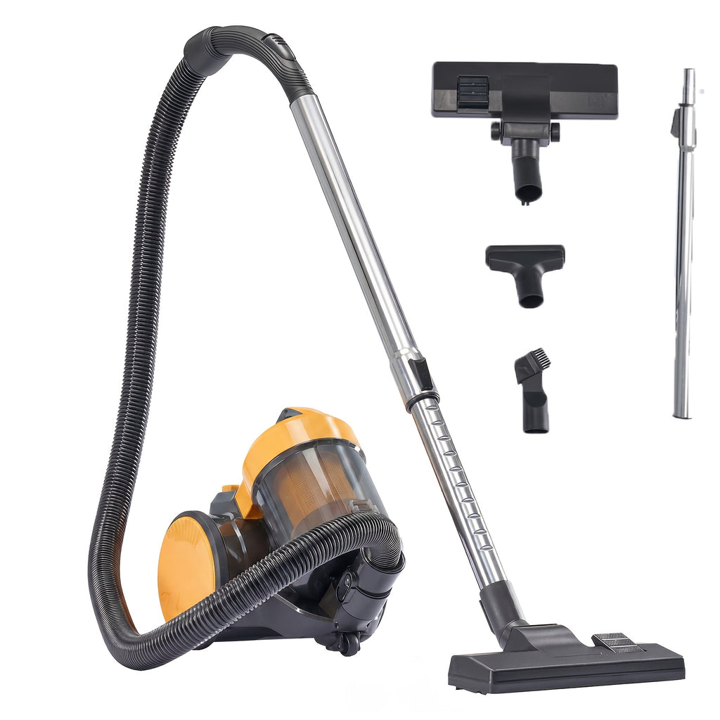 bagless canister vacuum cleaner lightweight portable vacuum