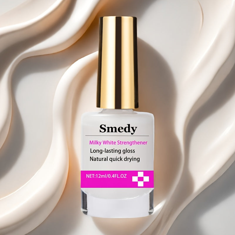 milky white nail strengthener 12ml long lasting