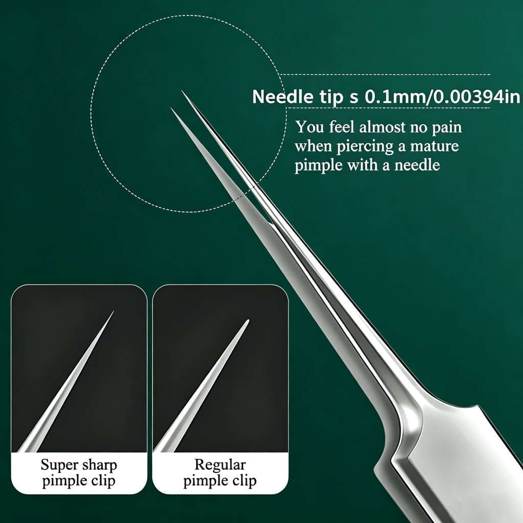 2pcs professional precision ultra fine tip blackhead