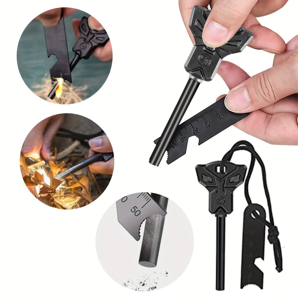 survival portable multifunctional fire starter emergency
