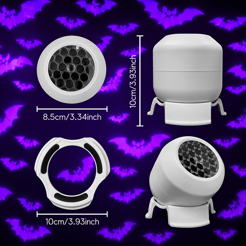 dynamic bat projector light usb powered 360 rotatable