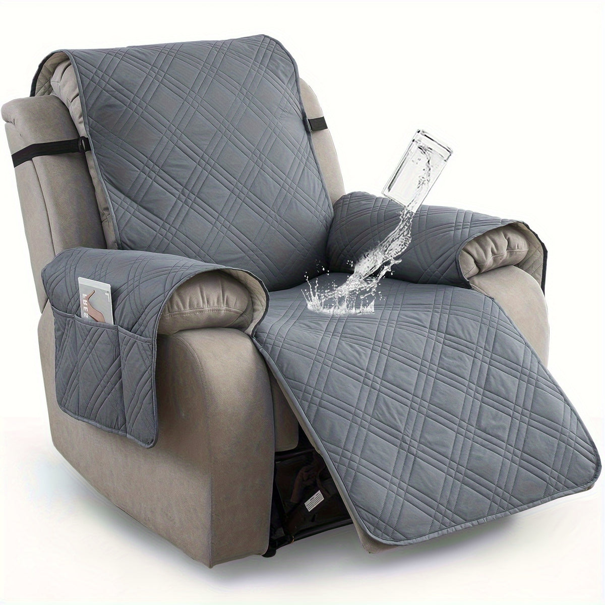 1pc 100 waterproof recliner chair cover non slip recliner