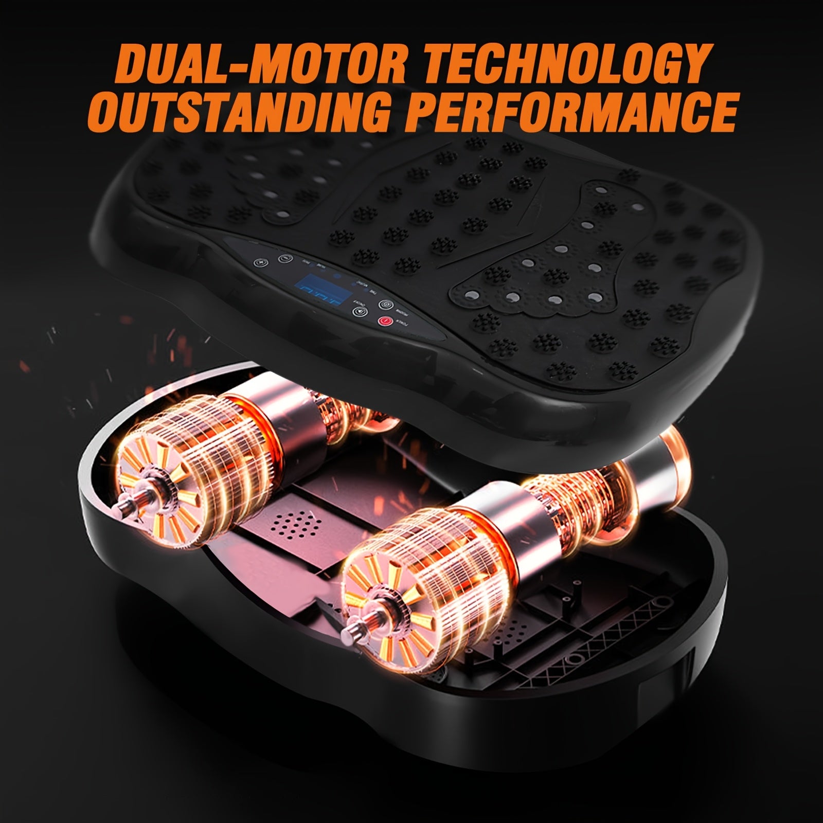 vibration plate exercise machine full body workout vibration