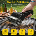 cordless electric grill brush 800 rpm rotating grill cleaner