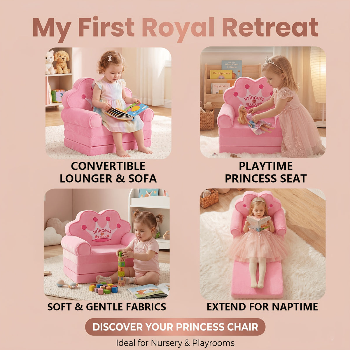 kids sofa   2 in 1 flip couch
