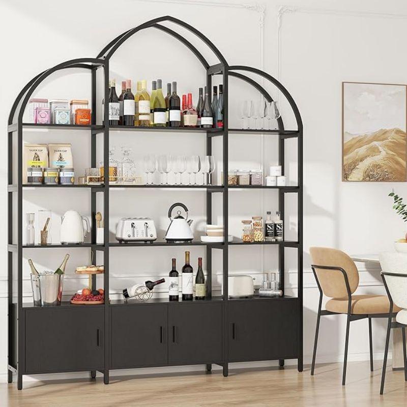 art storage cabinet a tall pointed bookshelf design