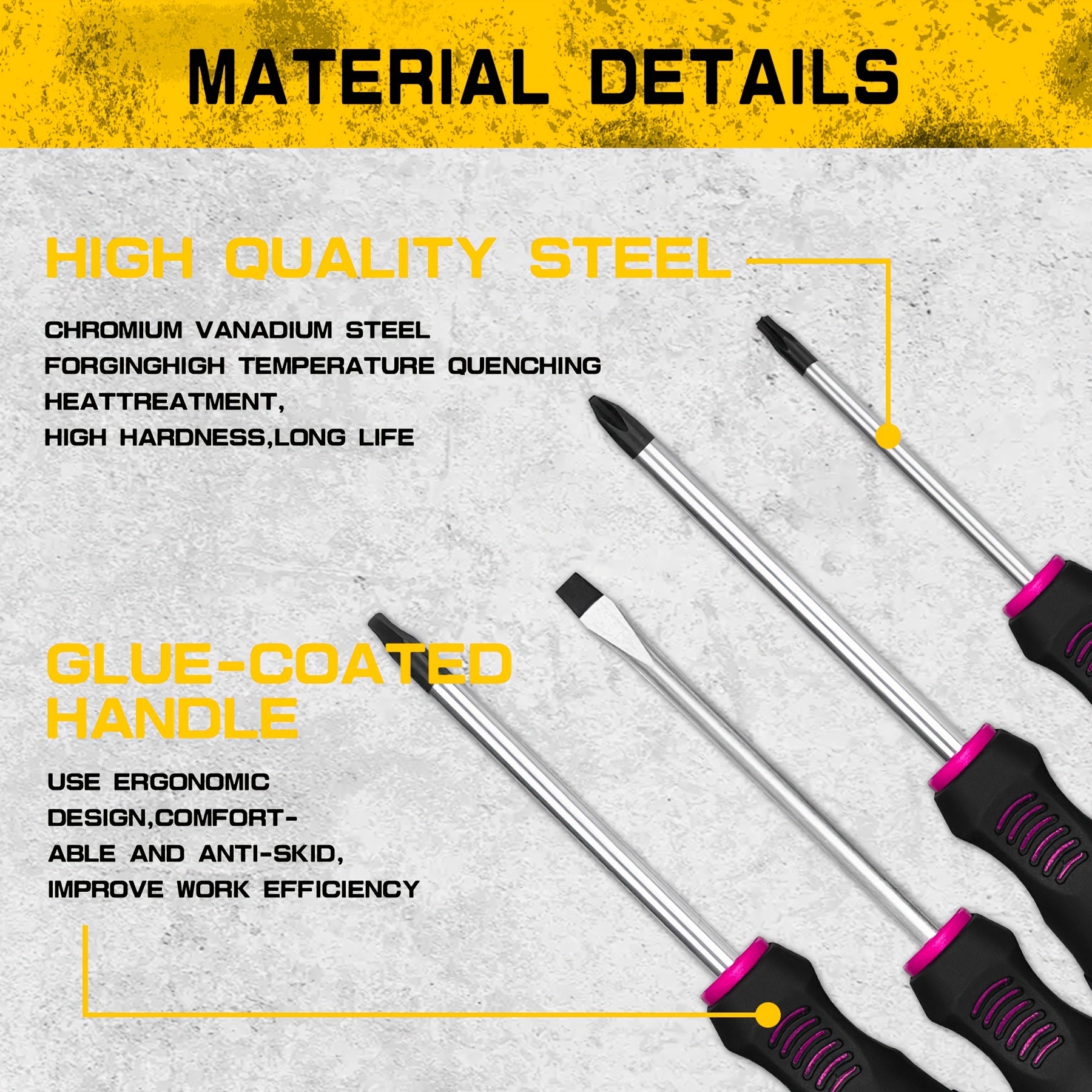 118pcs magnetic screwdriver set plastic rack magnetic tool