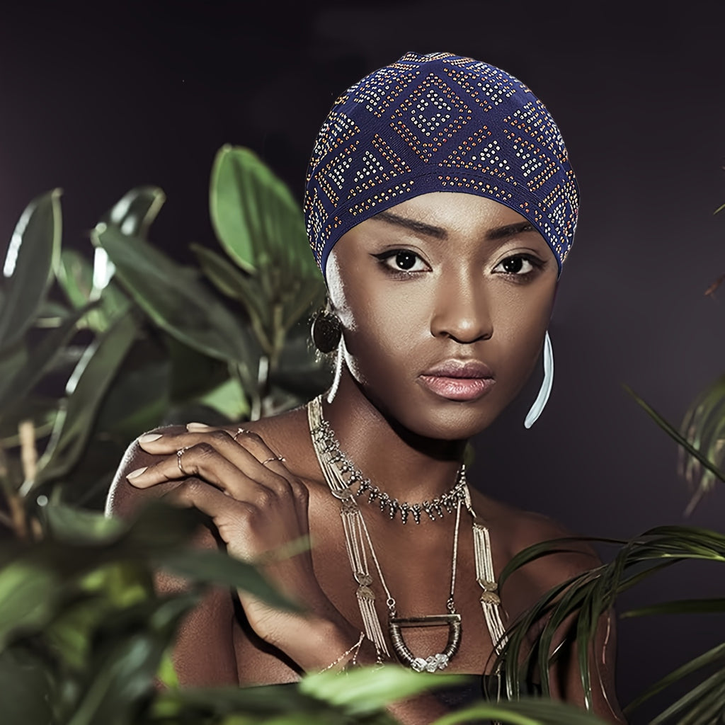 womens handmade embellished breathable headband hat