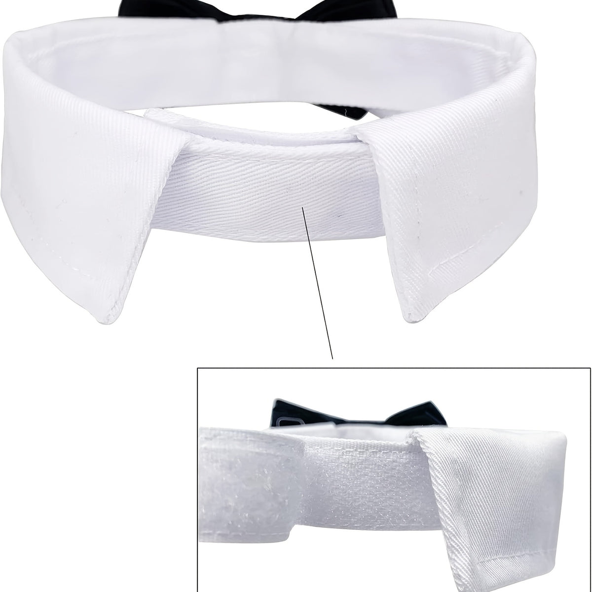 formal necktie bow tie black white