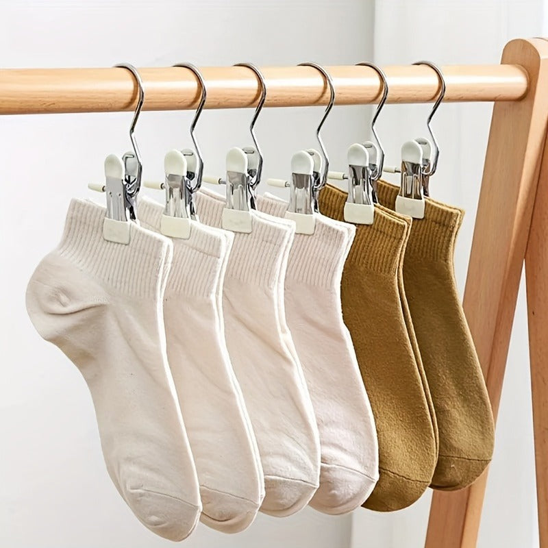 10 pants hangers clips space saving clothes organizer jeans