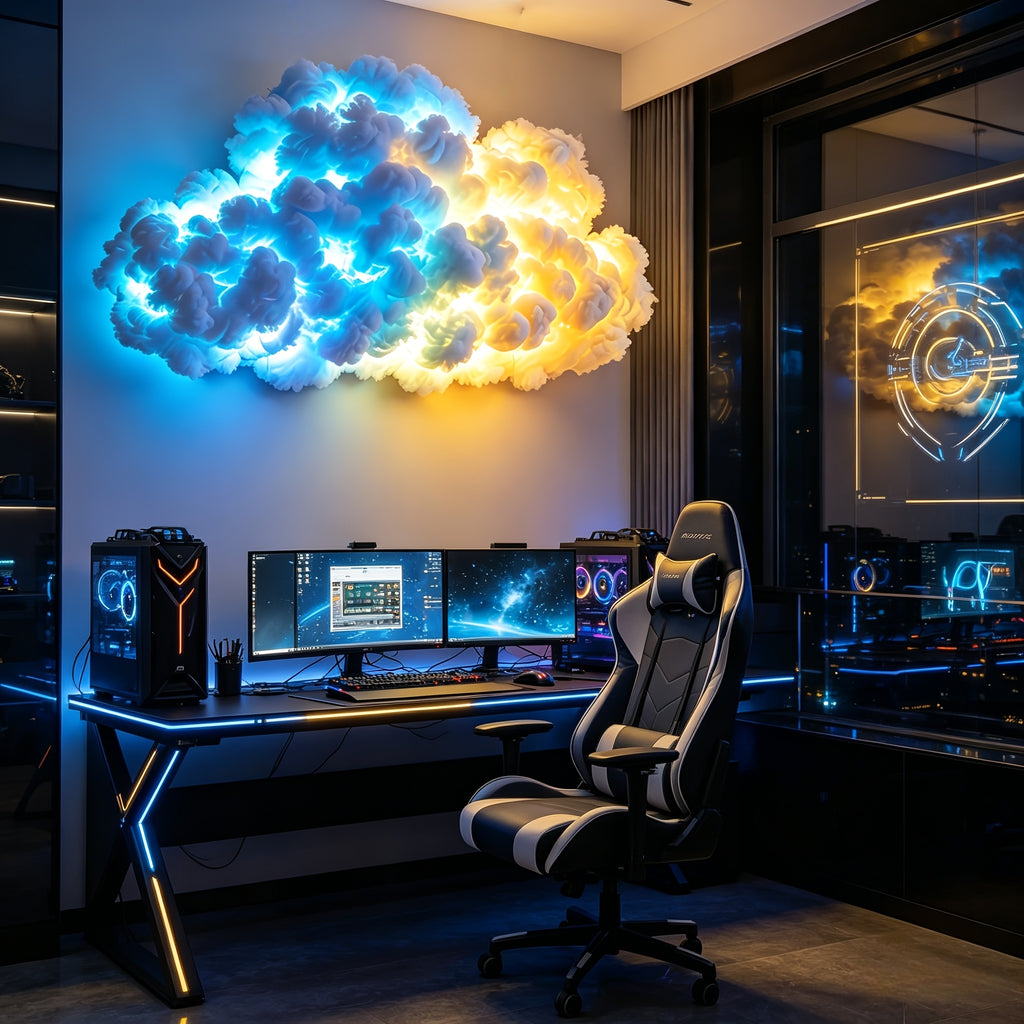rgb fantasy thundercloud light smart light supports music