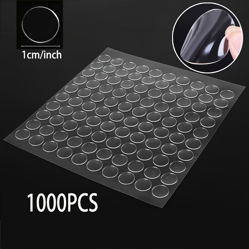 149 300 500 1000pcs transparent round acrylic double sided
