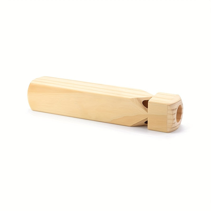 wooden train whistle kids 7 4 inch steam   sound