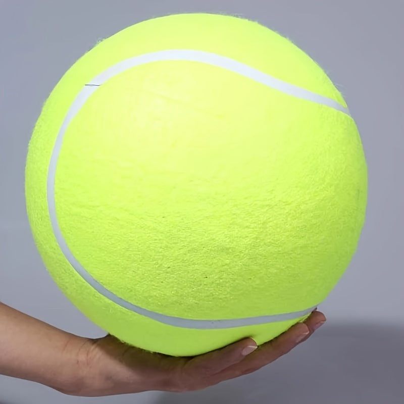 needle giant   pet tennis ball