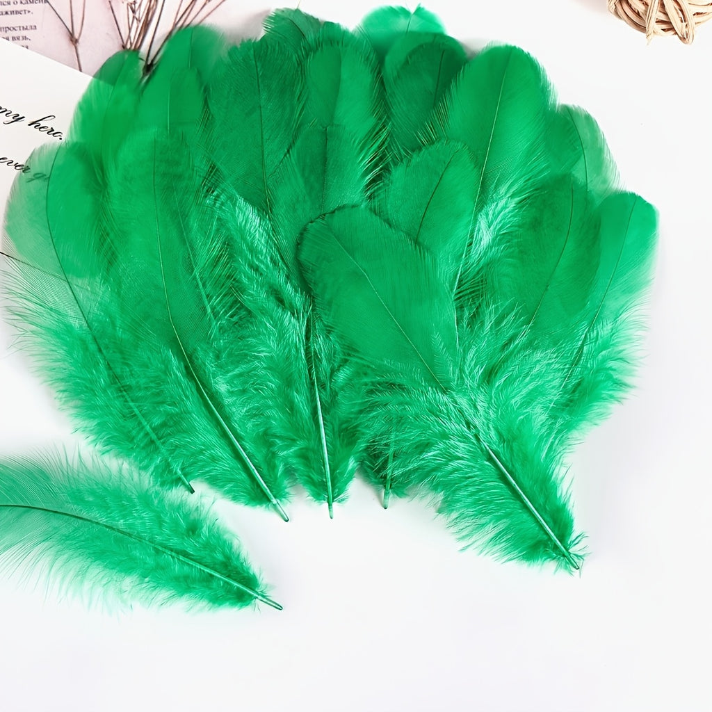 297pcs colorful artificial feathers suitable diy crafts