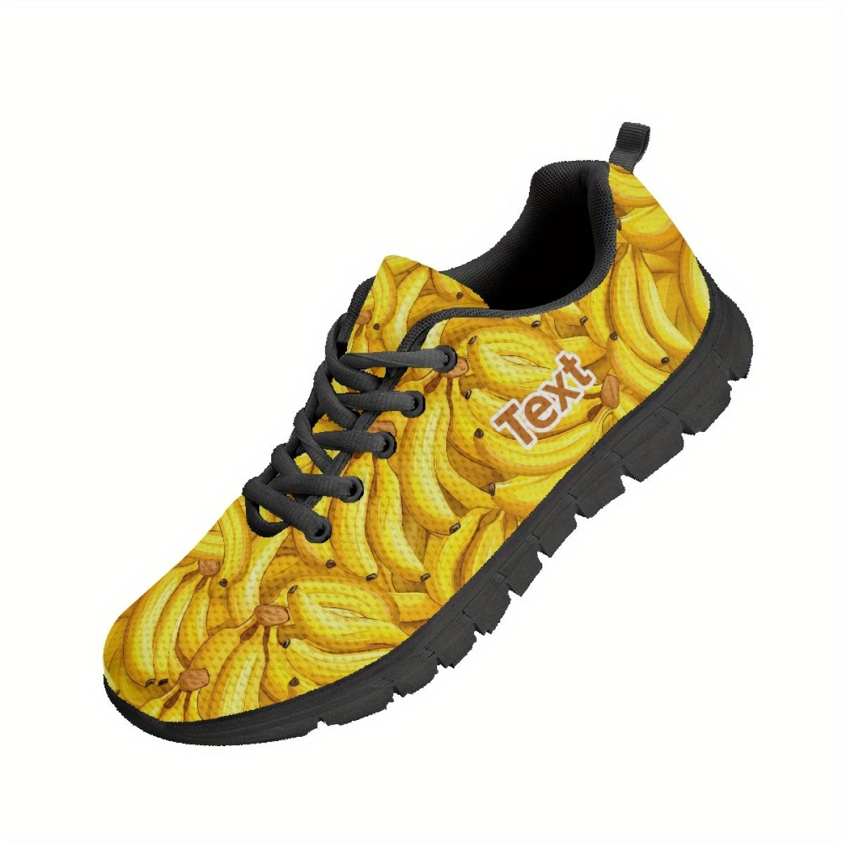 personalized name custom banana   shoes training