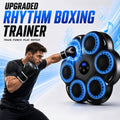 music boxing wall mounted trainer gloves interactive punch
