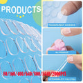 80 160 400 640 800 1440 2000pcs removable clear double sided