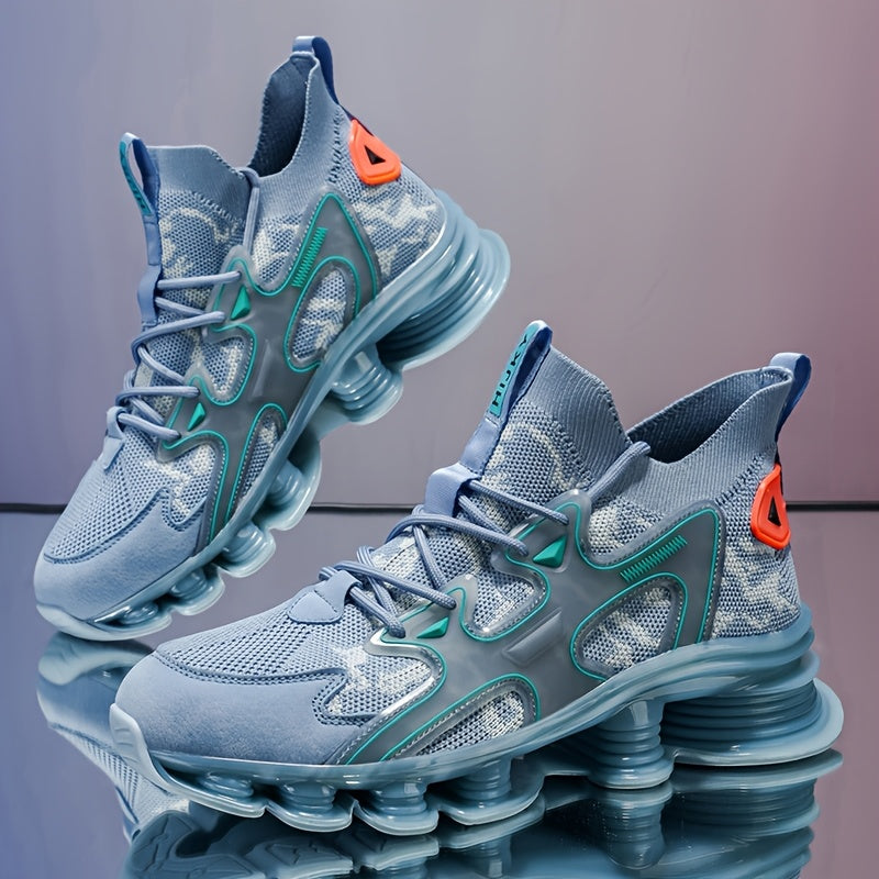 mens breathable low top sneakers running shoes