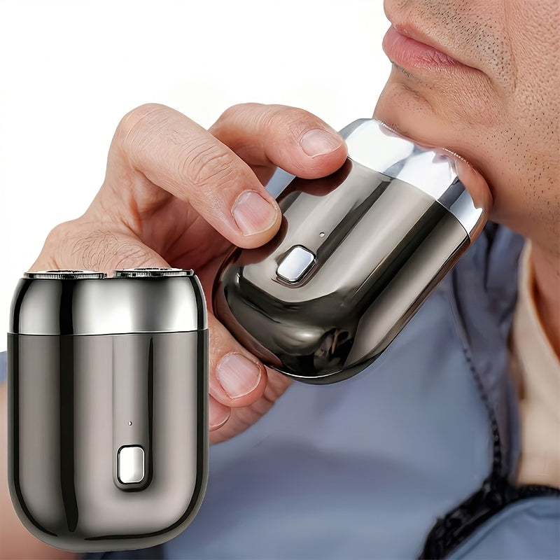 portable electric shaver floating head system washable