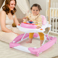 6 in 1 foldable baby activity center rocker push walker