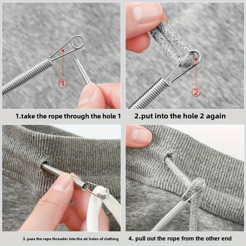 1 stainless steel high   elastic threader