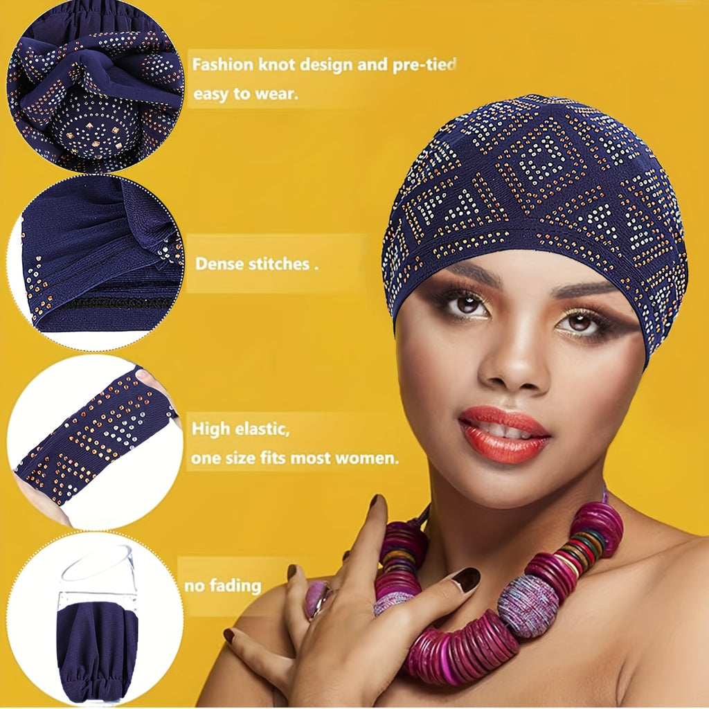womens handmade embellished breathable headband hat