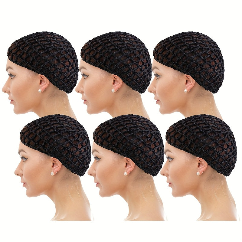 6pcs set womens hand crochet hair   cover sleeping