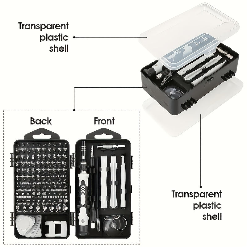 117 in 1 small precision screwdriver set magnetic repair
