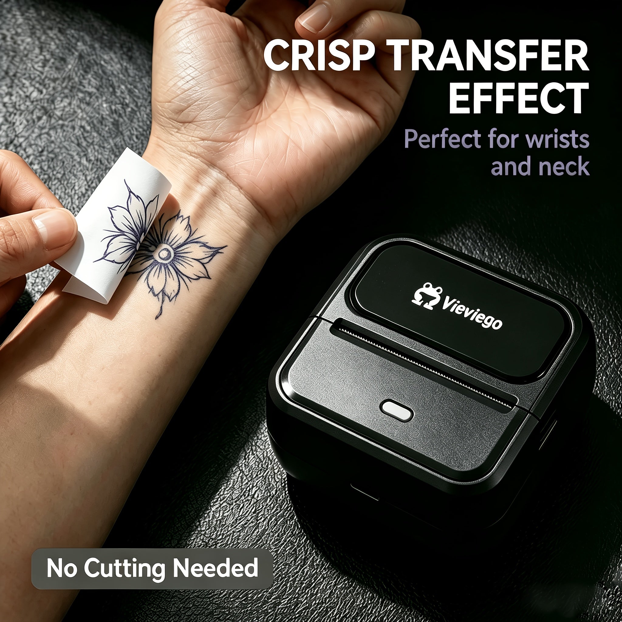 portable wireless mini thermal tattoo stencil printer
