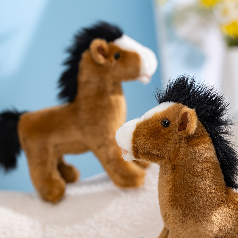 cute   horse plush toy kawaii soft stuffed animal