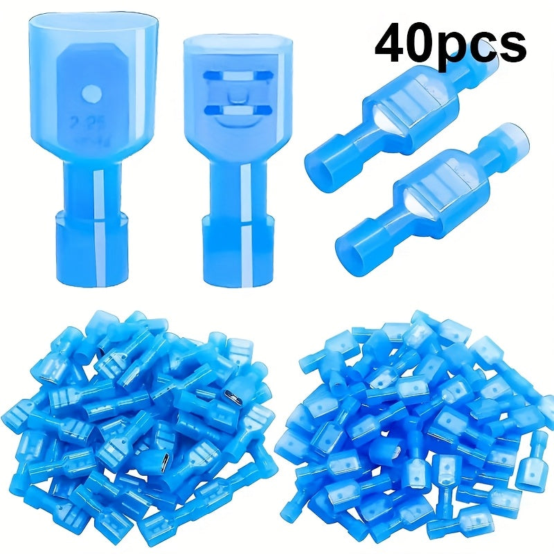 40 120pcs nylon fully insulated electrical terminal