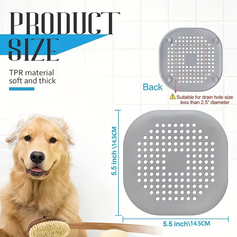 4 pack anti clogging drain strainers bathtub shower floor