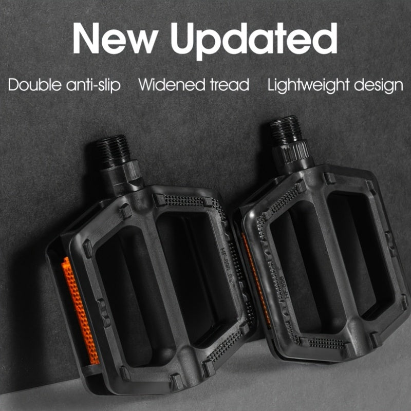 bicycle pedals universal lightweight wide design