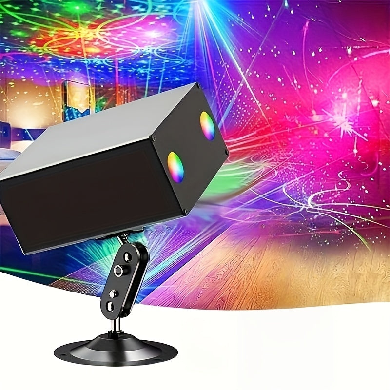 led disco ball party light remote control sound activated