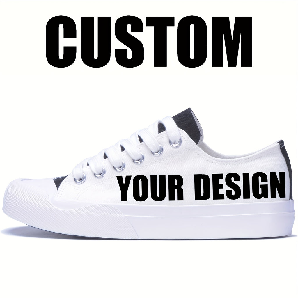 mens custom high top canvas sneakers a full print design