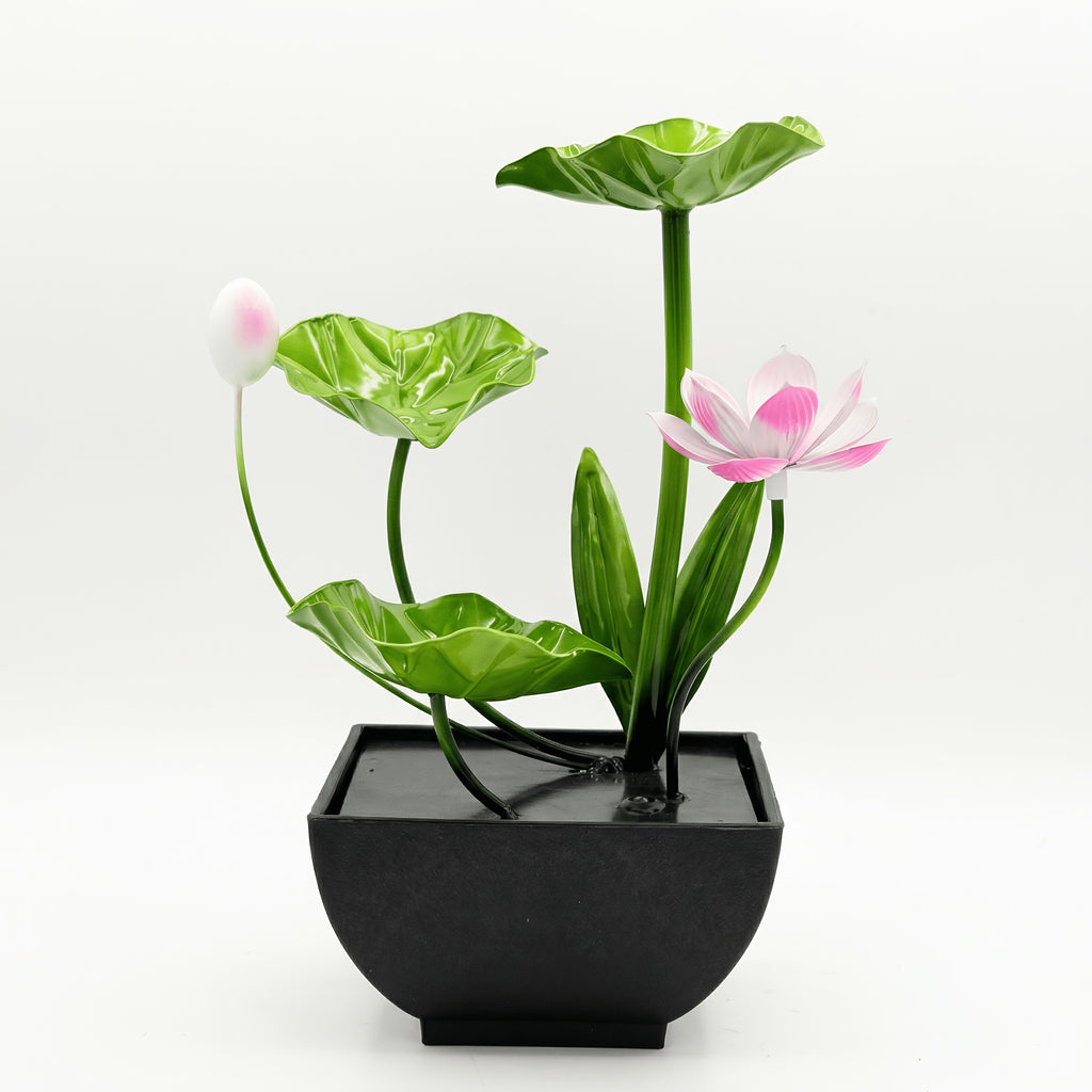 indoor led table fountain waterfall fountain table decor