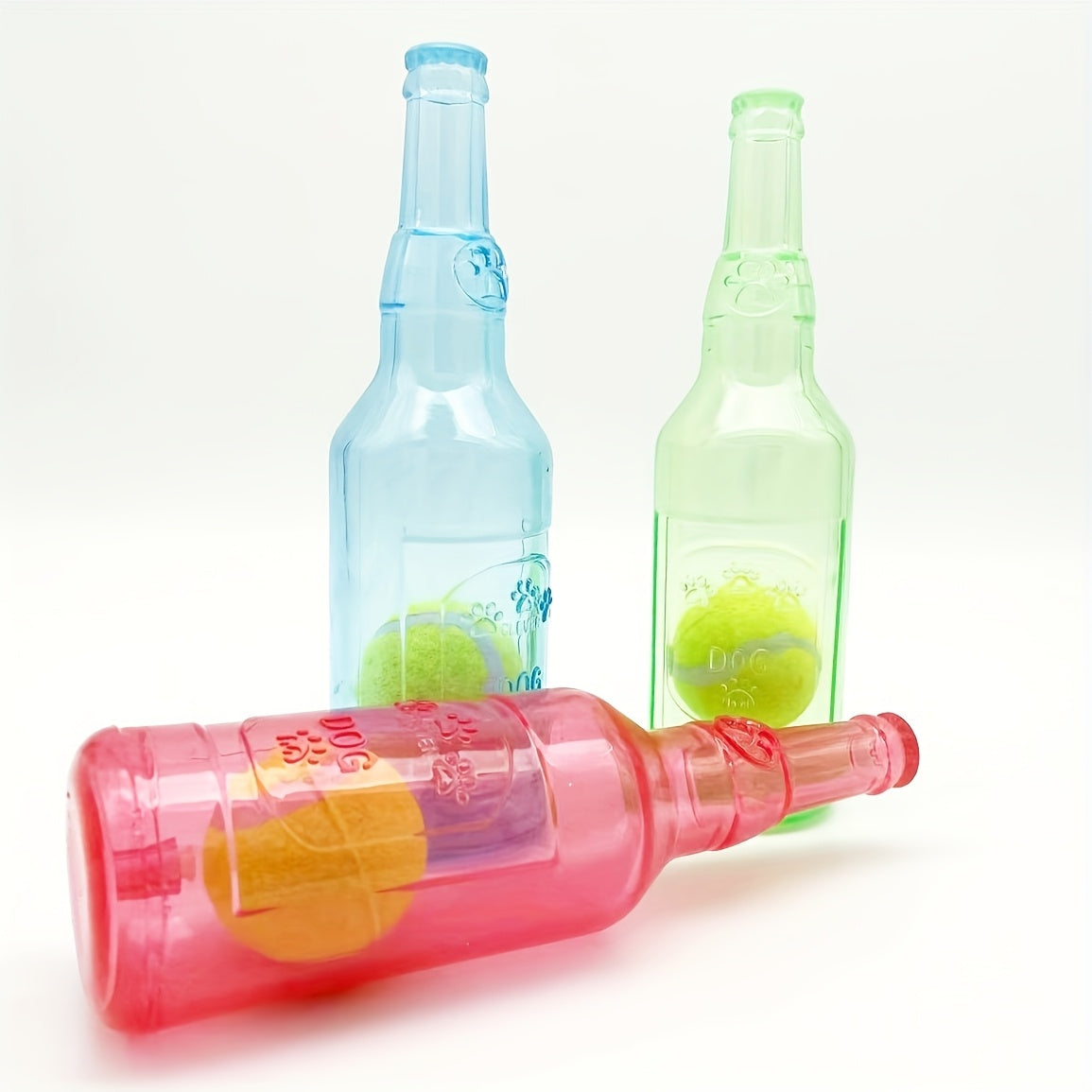 1pc random color durable dog chew toy thermoplastic squeak